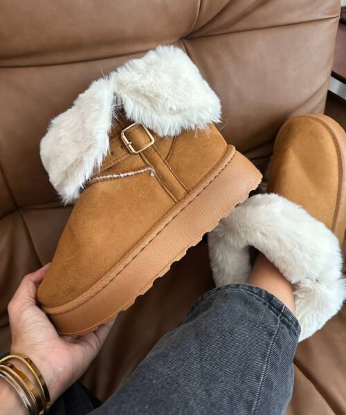 Botas Camel de Invierno para Dama Mod. 11 1302