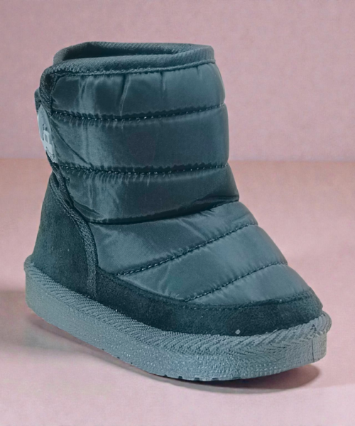 Botita Gris Abollonada para Niños Mod. 26 0010-A