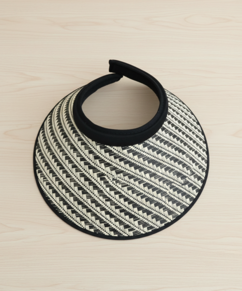 Visera Color Negro con Beige Mod. 10 0308