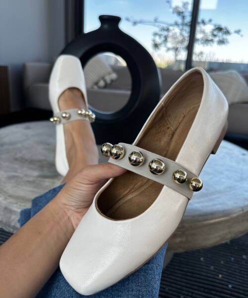 Valerinas Latte con Tira de Estoperoles Mod. 102 0155