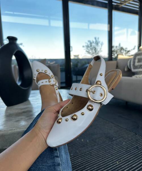 Valerina Blanca con Estoperoles de Dorados Mod. 102 0478