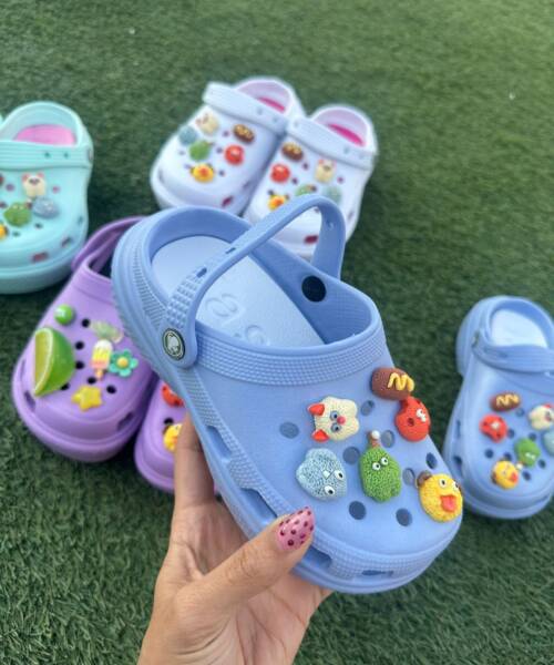 Sandalias Infantiles de plástico color Azul Mod. 26 0012