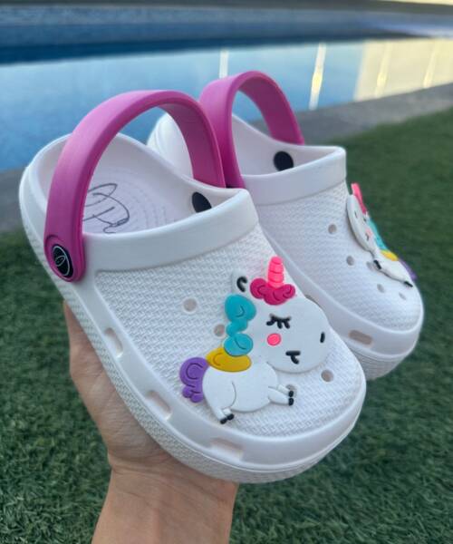 Sandalias de Unicornio en color Blanco Mod. 26 0218