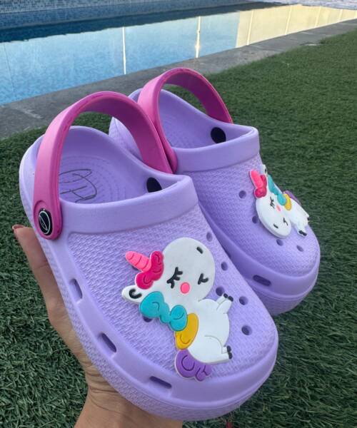 Sandalias de Unicornio en color Lila Mod. 26 0218