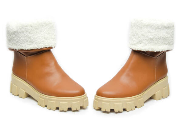 Bota Peluche Camel 0206