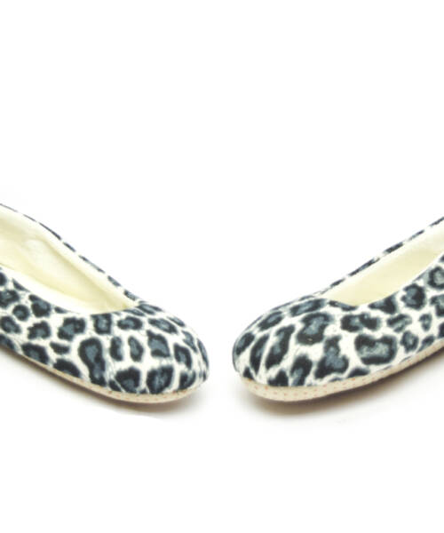 Pantuflas Calcetín Leopardo