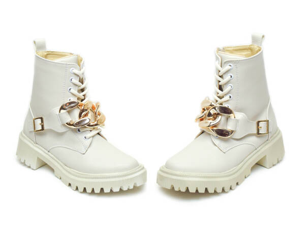 Botas Combat Cadena Late 1004